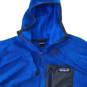 Patagonia R1 Air Full Zip Hoody Jacket Blue Mens XS-Small Slim Regulator 40255
